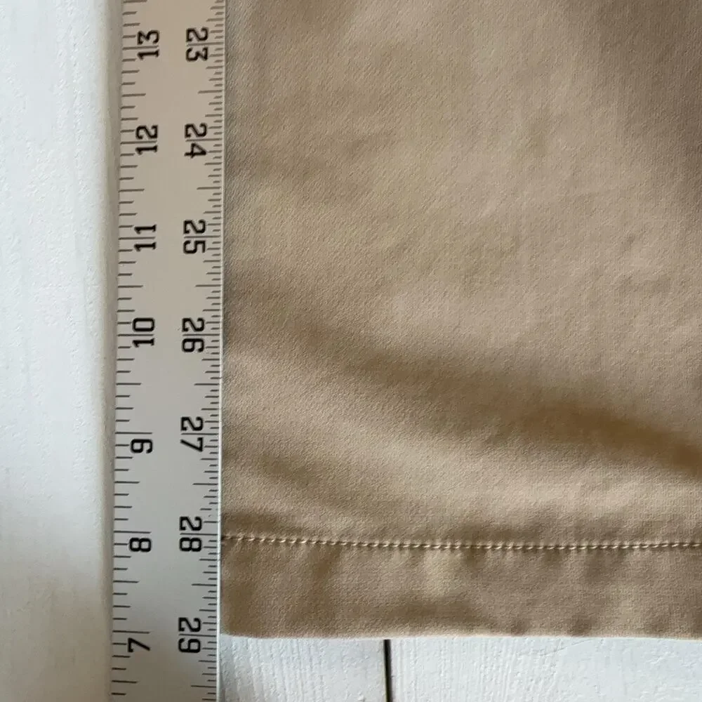 Banana Republic Pants Mens 38x29 Beige Microfiber Chino Straight Leg Casual